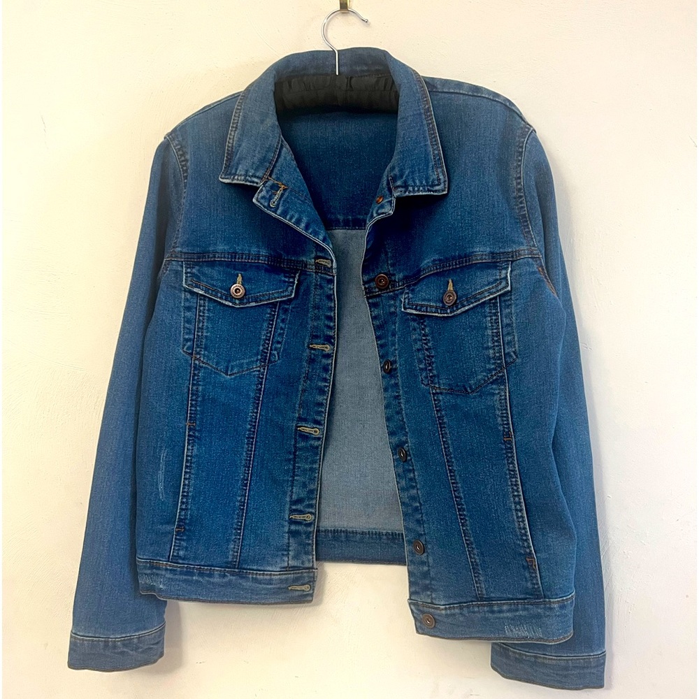 Unionbay Denim Jacket Womens Size Medium Excellent Condition